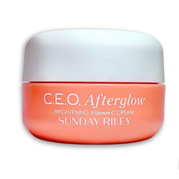 Sunday Riley—C.E.O. Afterglow Brightening Vitamin C Moisturizer (15g) *New* - Picture 1 of 7